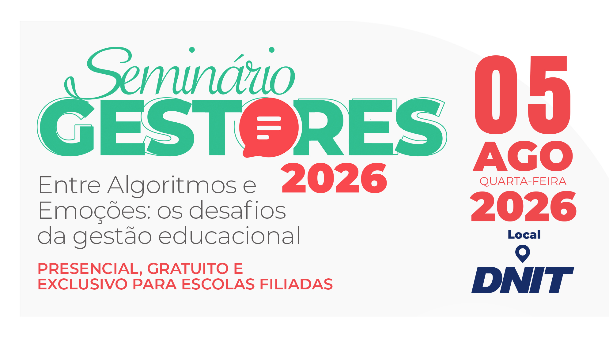 Seminário Gestores SINEPE/DF 2026